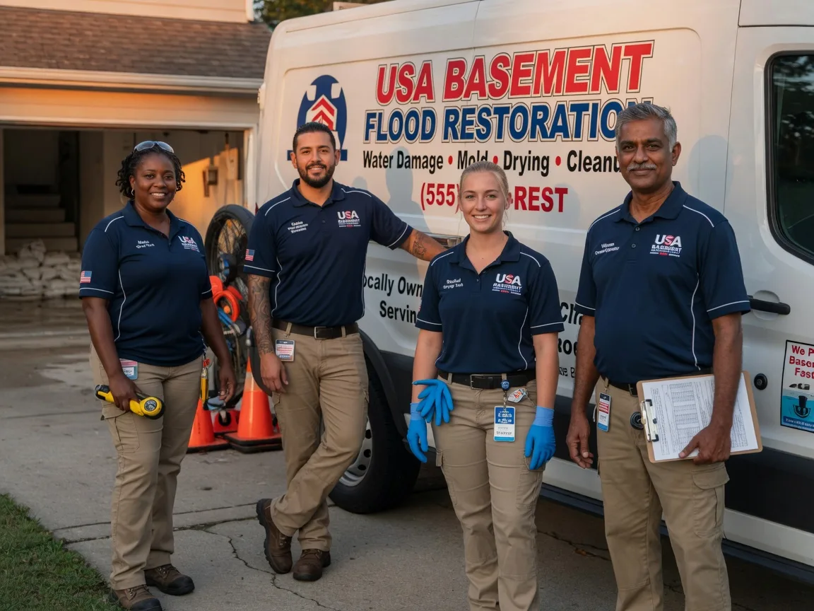 Basement Flood Cleanup company in Stowell, TX