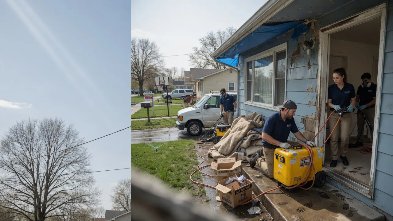 Basement Flood Cleanup in Stowell, TX near me